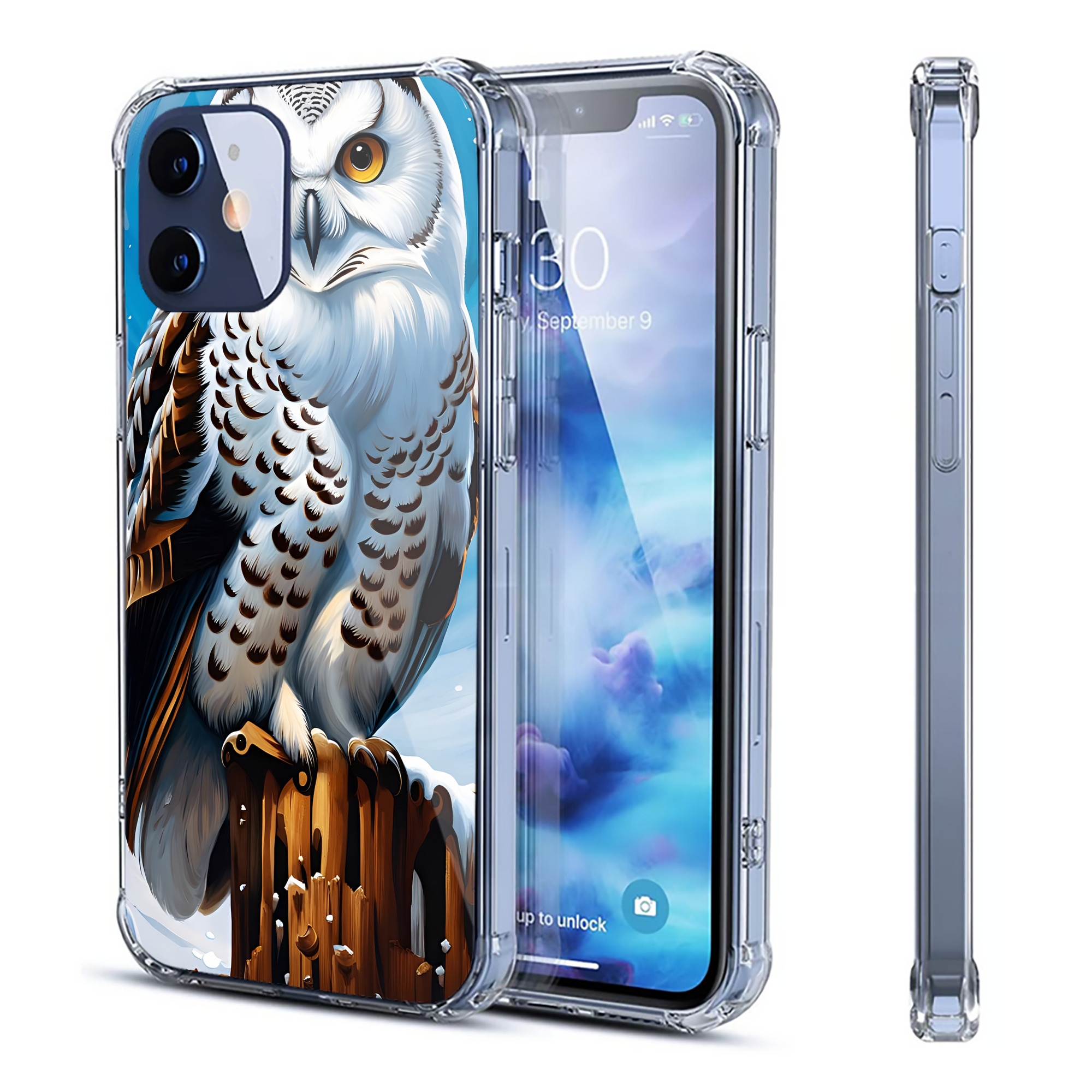 （画像用） Harry Potter ハリー・ポッターシリーズ 【iPhone 12シリーズ対応】透明スマホケース（クリアソフトケース）
